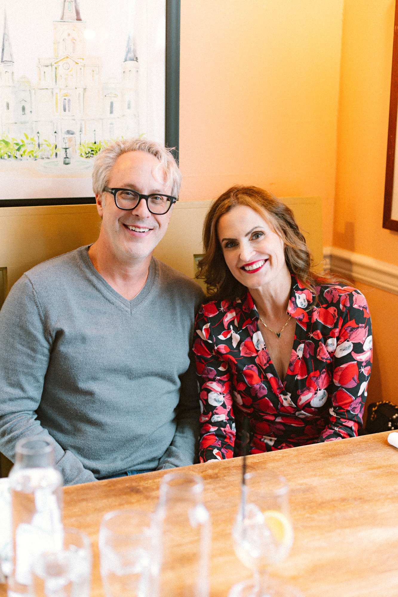 Cherie Morris and her partner — a blended family