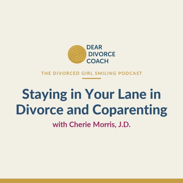 Staying in your lane in Divorce and Coparenting